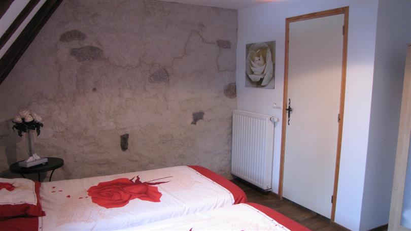 Chambre 4 personnes avec 2 lits simples Aveyron - Clos de Banes