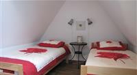 Chambre quadruple avec 2 lits simple pres des Chaudes Aigues - Clos de Banes