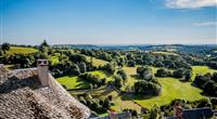 Vue sur le village Laguiole - Clos de Banes